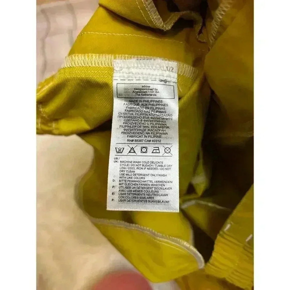 Adidas Men's Utility Skateboarding Shorts Yellow Size L New Read Description - Picture 10 of 10